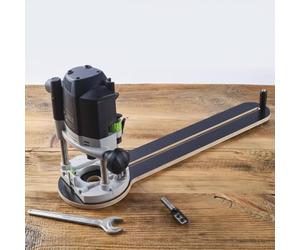 Compas de fraisage coupe-cercle pour défonceuse Festool OF1010 1400 2200 MaKoen graduation en mm