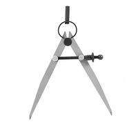 Compas de Maroquinerie en Cuir, Séparateur à Ressort Rotatif 100mm, Outil de Couture DIY