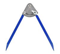 Compas de Mesure Jauge de Marquage Industriel 6/8/10 Pouce Compas Charnière Réglable Joint Scriber Marquage Jauge Alliage en Acier Ressort Compass (150mm)