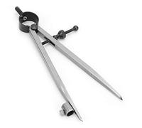 Compas de précision en Acier au Carbone, diviseur d'aile, Boussole pour la géométrie, diviseur d'aile(150mm)