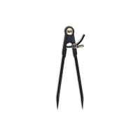 Compas de traçage et de mesure, pointes sèches avec 1/4 de cercle, longueur 250mm