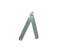 Compas de tréteaux - CIME - Droit et gauche - Acier zingué - Ouverture 275 mm - Lot de 2