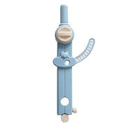 Compas d'étudiant avec séparateur d'aile verrouillable pour dessiner des cercles à coulisse réglable, compas de mathématiques, rédaction, équipement de mesure de bureau