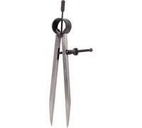 Compas droit KS, L,150mm, ouvert,150mm - acier au carbone bruni, pointe trempée