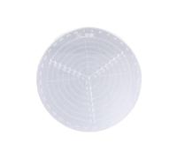 Compas et Cercles Blanc en Acrylique de Menuiserie pour Centrage