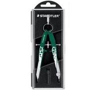 Staedtler Mars Comfort 556 - Compas Géométrique De Précision Grand Balustre Vert Métallique