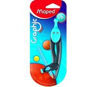 Compas Graphic 360° MAPED - Branches plastique en fibre de verre - Bague universelle - Dès 6 ans