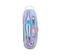 Compas Liderpapel Lock Device avec adaptateur universel et tube de mines rose clair