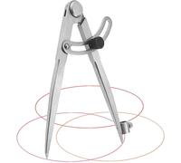 Compas Menuisier 20 cm Compas Menuisier Professionnel en Acier au Carbone Compas Grand Diamètre pour Cercles de Dessin,Menuiserie,Travail du Métal et Travail du Cuir