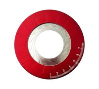 Compas Métallique Portable pour Croquis et Géométrie | Précision élevée, applications industrielles, rotation douce, taille compacte, finition durable(red)