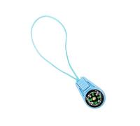 Compas portatifs de Terrain, Survie en Plein air, Light Blue | Boussole de poche pour Camping randonnée, petit pendentif, pointeurs de Navigation, outil d ' extérieur, facile à