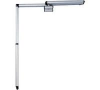 Compas pour OL95 GEZE - avec palier d'accrochage - course 220 mm - EV1 - argent - 82445 Argent G