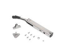 Compas pour porte relevable avec charnières Altius One - acier nickelé - High (H) force 1440 - 2200 EMUCA