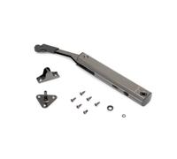 Emuca - Mécanisme pour portes relevables, charnière porte amortisseur force 1440-2200, Acier, Titane