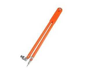 Compas De Précision En Acier Inoxydable 24 Cm - Avec Mine De Plomb Et Pièces De Rechange - Pour Dessin, Géométrie, Bricolage