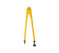 JPC Compas plastique 35 cm pour tableau avec adaptateur Jaune