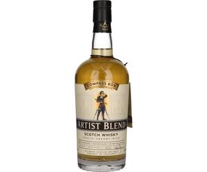 COMPASS BOX - Artist Blend - Blended Whisky Écossais - 43% Alcool - Origine : Écosse - Notes de Vanille& Epices - A déguster pur - 70 cl