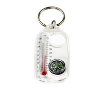 Compass De Survie Outil De Direction De Clés Thermomètre Extérieure Tracker Pendentif Indicateur Carte Utilisation Multiple Gadgets Randonnée Chemins Finder Clip-on, Charme De
