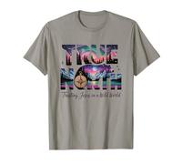 Compass True-North-Faith Design pour les aventures en plein air T-Shirt