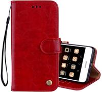 Compatibile Compatible Pour Huawei Nova Young 4g Lte Mya-L11 / Y5 (2017) Mya-L03 L23 L02 L22 Étui Couverture Support Livre Gel Tpu Titulaire De La Carte Eco Leather Portefeuille Pour Cartes (Bleu)