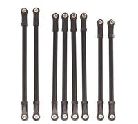 Compatibile Con Axial per SCX10 1/10 RC Parti Di Ricambio per Auto Cingolate, Kit Di Aggiornamento Barre Di Collegamento in Lega Di Alluminio Non Assemblate Bielle RC Voitures