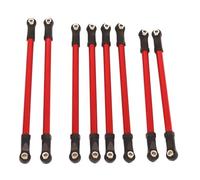 Compatibile Con Axial per SCX10 1/10 RC Parti Di Ricambio per Auto Cingolate, Kit Di Aggiornamento Barre Di Collegamento in Lega Di Alluminio Non Assemblate Bielle RC Voitures