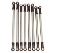 Compatibile Con Axial per SCX10 1/10 RC Parti Di Ricambio per Auto Cingolate, Kit Di Aggiornamento Barre Di Collegamento in Lega Di Alluminio Non Assemblate Bielle RC Voitures