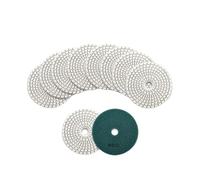 Compatibilité: 10 tampons de polissage humide diamantés KURSTOL 4 pouces, 100mm, grain100, for granit, marbre, résine 4 pouces(10pcs G800)