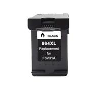 Compatibilité Cartouche d'encre 664XL 664 Compatible avec imprimantes Deskjet 1115 2135 3635 2138 3636 3638 4535 4536 4538 4675 4676 4678(1PCS Black)