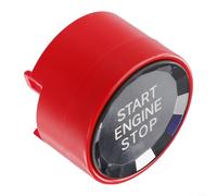 Compatibilité de la série BMW pour bouton Start Stop Crystal Style pour F30 F01 (rouge)