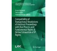 Compatibility Of Transactional Resolutions Of Antitrust Proceedings With Due Process And Fundamental Rights & Online Exhaustion Of Ip Rights