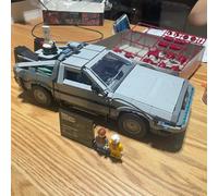 Compatible 10300 retour vers le futur Machine du temps DeLorean DMC-12 blocs de Construction voiture de Construction briques jouets pour enfants cadeaux Pas de boîte