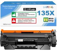Compatible 135X W1350X (135A W1350A) Toner Cartouche [Avec Puce] 2400 Pages Pour Hp Laserjet M207Dw M209 M209D M209Dw M234 M234D M234Dw M234Sdw M234Sdn M235Sdw Imprimante ¿Noir X 1[ENC943474]