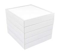 Compatible Aldes - Lot de 5 filtres compatibles pour échangeur collectif ALDES avec by-Pass