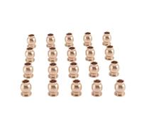 Compatible avec 1/10 1/8 Pièces De Voiture Tout-Terrain sur Chenilles RC 20 Pièces M3 Biellette De Direction en Laiton Embouts De Roulement À Rotule Joint pour Boulon RC Pièces