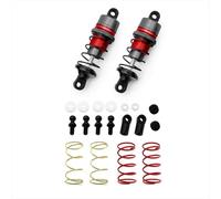 Compatible avec 1/10 RC Voiture Télécommandée Pneus Plats pour La Course Accessoires Et Pièces pour Voiture De Drift 1 Paire D'amortisseurs Hydrauliques en Métal détachées RC