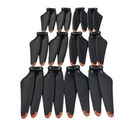 Compatible avec 12 pièces de Rechange for Drone quadricoptère RC GPS Pliable sans balais KF104 MAX2, hélices à pales Pliables, Ailes en Feuille d'érable, Accessoire de Ventilateur