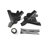 Compatible avec 1290 Super Adventure ADV R/S 2021 2022 Couvercle de Protection de Cadre de Pare-Chocs Nouveaux Accessoires de Moto Protecteurs de Cadre (Color : Black)