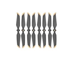 Compatible avec 2S/A 2 pièces d'hélice à dégagement Rapide 7238 pièces de Rechange de Ventilateur d'aile à Faible Bruit Accessoires Spot universels(4pair Gold Edge)