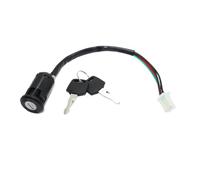 Compatible Avec 4 Fils Contacteur À Clé 50cc 110cc Pour 125cc 150cc PIT Quad Dirt Bike ATV Motos Accessoires Pièces Moteur Universel Clé contacteur d'allumage