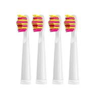 Compatible avec 4 recharges de poils brosse à dents(4 Pcs pink)
