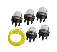 Compatible avec 5 poires d'amorçage for Tondeuse à Gazon, Capuchon de Poire d'amorçage, Tuyau d'essence de 1 m for Accessoires
