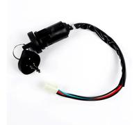 Compatible Avec 50cc 110cc Pour 125cc 150cc 250cc Accessoires VTT QUAD Dirt Bike Moto Électrique Universel Câble 4 Broches Contacteur À Clé Clé contacteur d'allumage