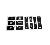Compatible avec A2 A3 8L Kit d'autocollants réparation bouton climatisation autocollants réparation voiture autocollants bouton commutateur commande de climatisation accessoires d'intérieur