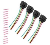 Compatible Avec A3 2005-2014 Pour A6 2003-2016 Lot 4 Connecteurs Bobine D'allumage Faisceau Prise Kit Remplacement Électrique Étanche Connecteur Bobine D'Allumage