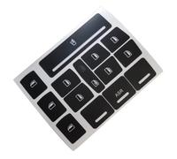 Compatible Avec A3 8P 2004 2005 2006 2007 2008 Autocollant Réparation Bouton Bouton Réglage Du Porte-gobelet Fenêtre Accessoire D'interrupteur N