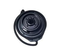 Compatible Avec A4 A5 A6 1J0201550A Bouchon De Réservoir Carburant 3AD201550A 1H0201553B 5C0201550T bouchon d'huile(A Black)