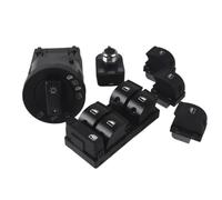 Compatible Avec A4 B6 B7 RS4 2003-2008 Interrupteur Panneau Fenêtre Bouton D'alimentation Électrique Principal Interrupteur Phare Interrupteur Rétroviseur Bouton de lève-vitre
