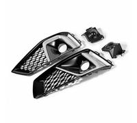 Compatible Avec A4 B9 S4 2019-2020 Grille De Pare-chocs Avant Pour Feux Antibrouillard Noir 8WD807681J 8WD807682J Grille d'Antibrouillard