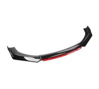 Compatible avec A5 2011 - 2016, lèvre de pare-choc avant, becquet menton automatique, diffuseur, Kits carrosserie, garniture barrage d'air, noir(Gloss Black and Red)